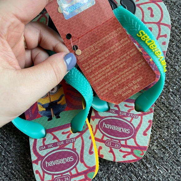 Sz 9/10 Toddler Flip Flops - Picture 3 of 3